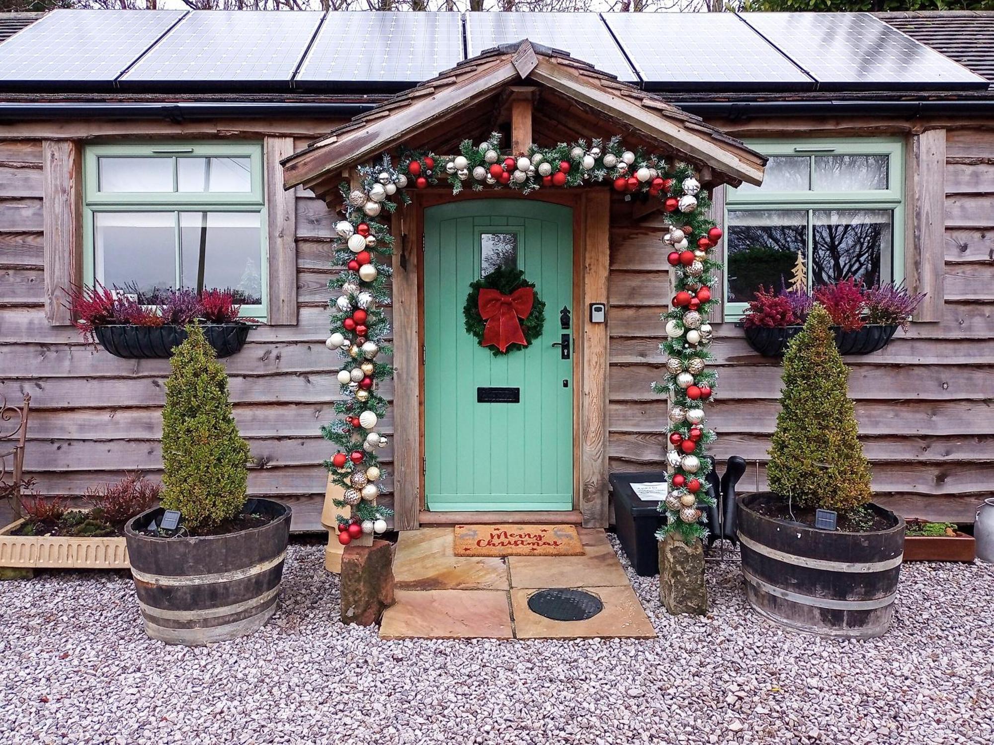 Little Pines Lodge Rushton Spencer エクステリア 写真
